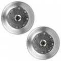Caltric 2 Spindle Assembly Compatible With John Deere Lt133 Lt150 Am128048 38 Deck