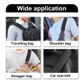 2pcs Seat Belt Shoulder Pad Breathable Leather Car Cover More Comfort Driving Cushion Helps Protect Your Neck And Shoulders