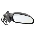 Pontiac Bonneville 2000 01 02 03 04 2005 Door Mirror Passenger Side Power Non-heated Smooth Gray Non-folding Replacement For 