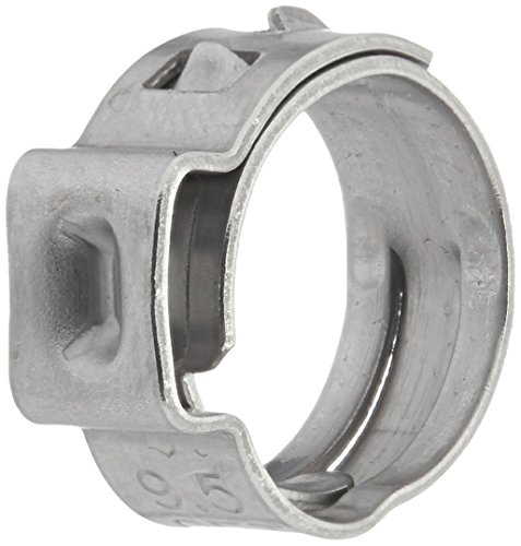 Ear Clamps 50 7 Pack Oetiker Stepless Size 3/8 9.5 mm Single Ear Hose Clamps 