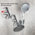 Tecmolog Shower Adapter Brass G1 2 Arm Diverter Chrome For Handheld Heada And Fixed Head Dsf007e