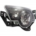 Chevy Avalanche 1500 2500 Fog Light Driver Side With Body Cladding 2002 To 2006 For Gm2592141 And 15040361 Halogen Clear Lens 