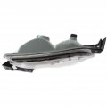 Chevy Avalanche 1500 2500 Fog Light Driver Side With Body Cladding 2002 To 2006 For Gm2592141 And 15040361 Halogen Clear Lens