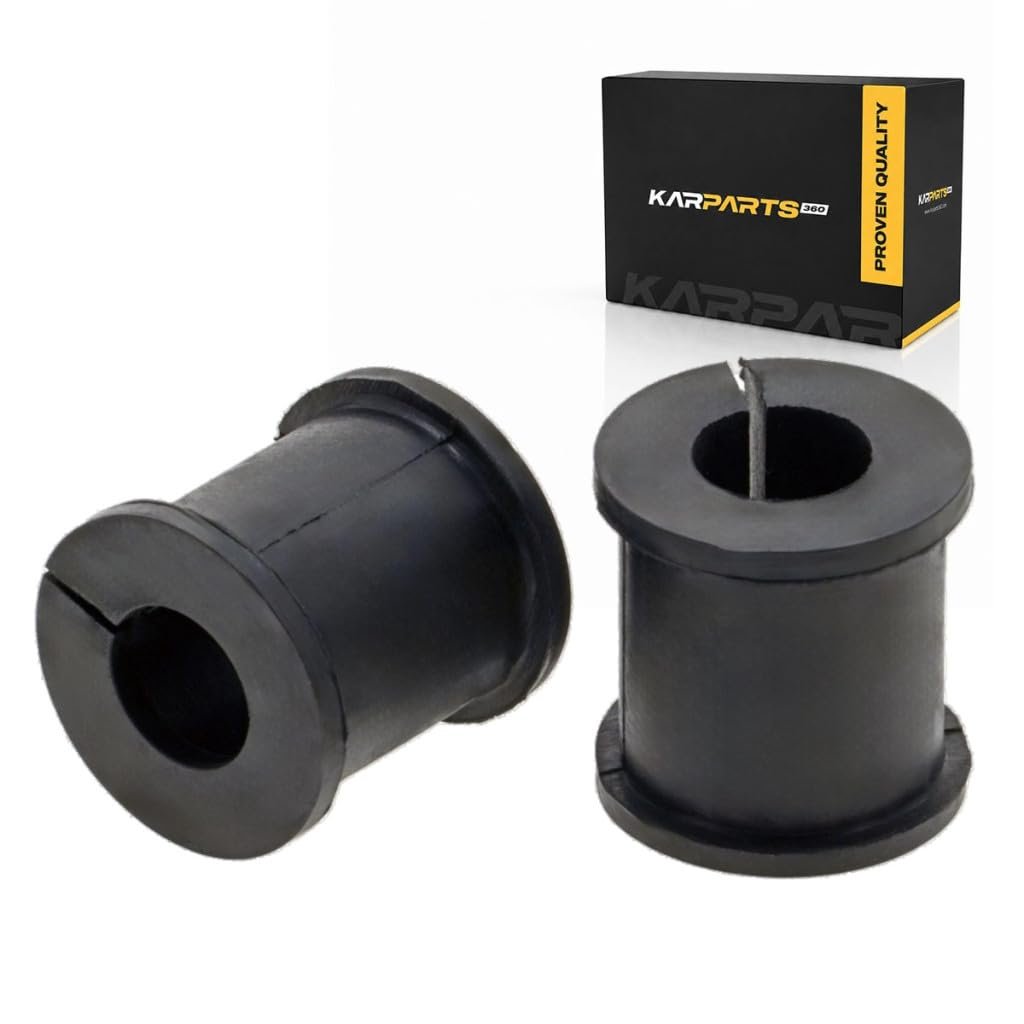 Stabilizer Bar Bushing Set For 2004 Lexus Es330 Rubber Black 2 Piece 0 64 Inside Diameter 1 26 In Outside Front Position