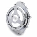 Httmt- Chrome Cnc See Through Left Engine Stator Cover Crankcase R1 For Yamah Yzf R1 1998-2003 P N Mt313-052a-cd