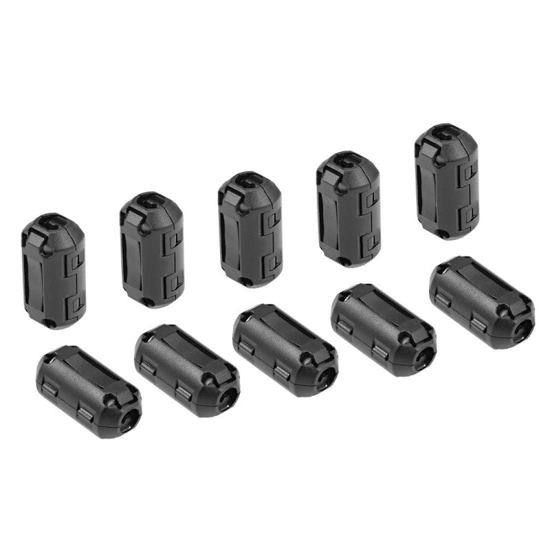 20 Pcs Ferrite Chokes Core Beads Ring Coil For Led Lights Rf Radio Interference Filter Frequency 5 Sizes