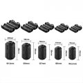 20 Pcs Ferrite Chokes Core Beads Ring Coil For Led Lights Rf Radio Interference Filter Frequency 5 Sizes