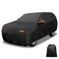 Car Cover Outdoor Waterproof Sun Rain Snow Hail Protection With Left Side Door Zipper Aluminum Film For Ford Expedition 