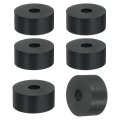 6 Pcs Thick Rubber Spacers 1 96 In Od X 1 2 Id 13 16 Thickness Round Anti Vibration Flat Bushing Washers For Home And 