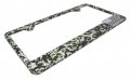 3d Modern American Inverted Flag Camo Metal License Plate Frame