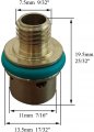 Riverweld Tig Insulated Glass Cup 9 16 X-5 Kit Wedge Collet Tungsten Apdapter Gas Saver 1 16a  1 6mm And Silicone Heatshield