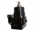 Universal Black Adjustable Injected Bypass Fuel Pressure Regulator 0-100 Psi An6