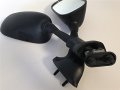 Httmt Mt342- Oem Motorcycle Racing Mirrors Fit Compatible With Fzs600 Fazer 2000 2001 Black