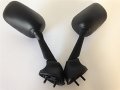 Httmt Mt342- Oem Motorcycle Racing Mirrors Fit Compatible With Fzs600 Fazer 2000 2001 Black