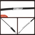 A-premium Rear Passenger Side Parking Brake Cable Assembly Compatible With Chevrolet Gmc And Cadillac Models Tahoe Suburban