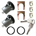 Pair Of Door Lock Cylinders With Keys Replace Dl15252 Dl7b D571a 2dlk2 Fit For Chevrolet Impala 1994 1996 Buick Pontiac And 