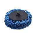 5pcs 2 In Quick Change Easy Strip Discs R Type Stripping Wheel For Rust And Paint Removal Coarse Silicon Carbide Die Grinders