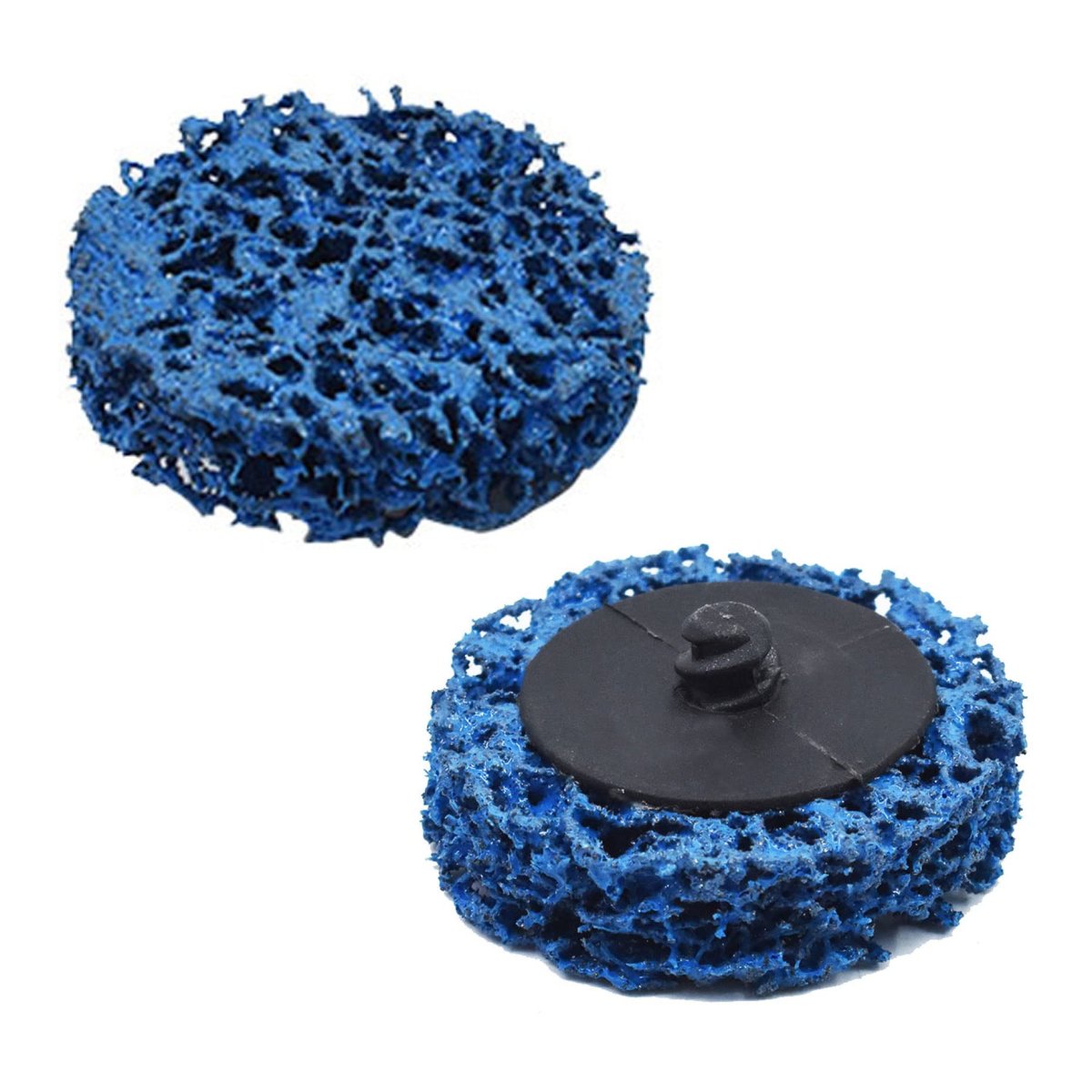 5pcs 2 In Quick Change Easy Strip Discs R Type Stripping Wheel For Rust And Paint Removal Coarse Silicon Carbide Die Grinders
