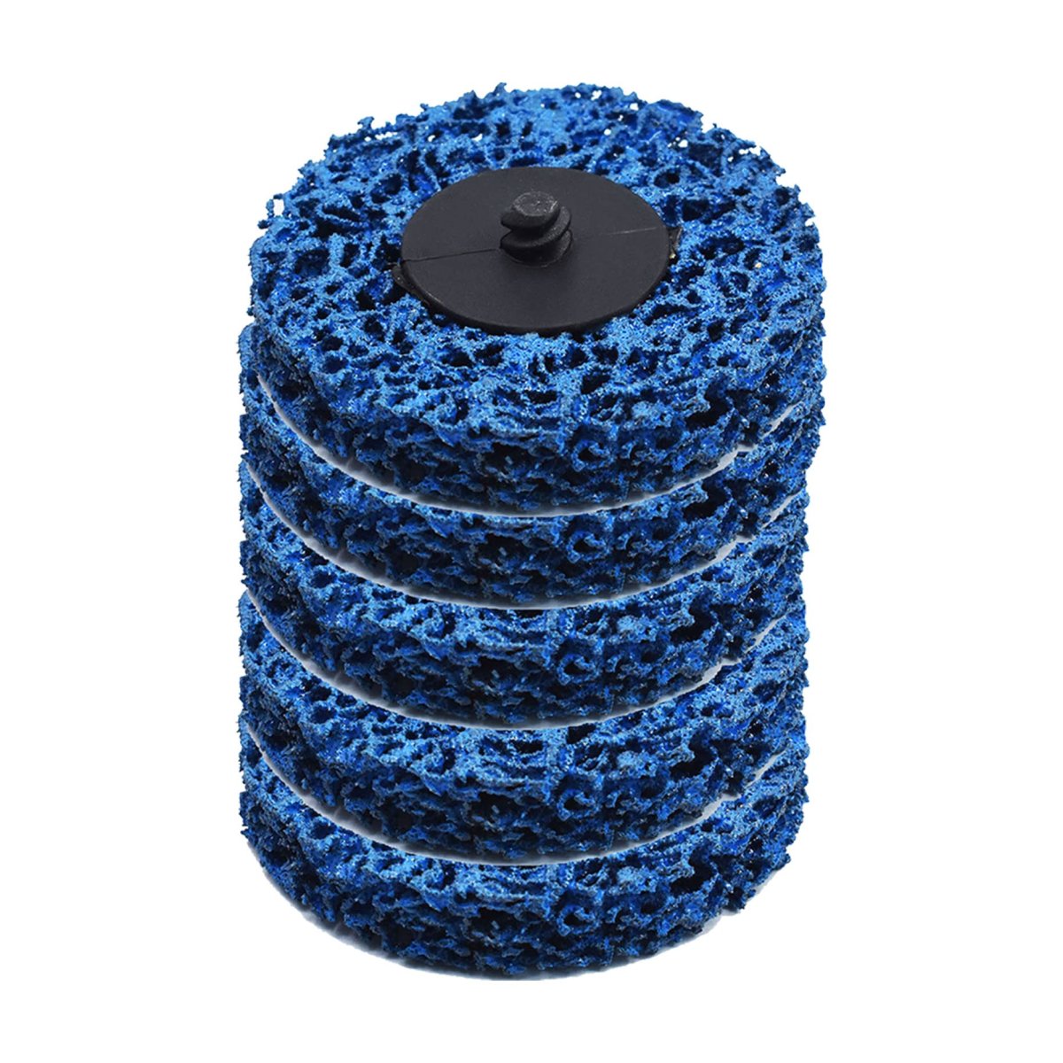 5pcs 2 In Quick Change Easy Strip Discs R Type Stripping Wheel For Rust And Paint Removal Coarse Silicon Carbide Die Grinders
