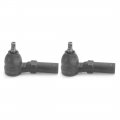A-partrix 2pcs Front Outer Steering Tie Rod End Car Fits Pontiac Fiero 1984 1985 1986 1987 