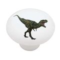 Dinosaur Advance High Gloss Ceramic Drawer Knob 