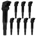 Ignition Coils Uf804 Set Of 8 For Bmw 550i 4l V8 2011 2012 And 4 8l 2008 2010 Fixes Engine Misfires Rough Idling 