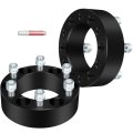 6x5 Wheel Spacers Compatible For Sierra 1500 1999-2015 Yukon Xl 2000-2014 C2500 1988-2000 2x 2 Inch 6 Lug With Studs 14x1 5 Hub 