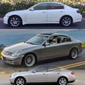 Nslumo Amber White Switchback Led Side Marker Lights For 2003-2006 Infiniti G35 Sedan Skyline V35 Clear Lens Front Bumper W