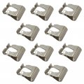 10x 2024 Upgraded Windshield Wiper Motor Linkage Rods Arms Link Repair Clips Kit Stainless Steel Strong