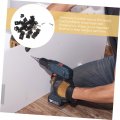 Hemoton 200 Pcs Back Panel Buckle Dresser Wood Drawers For Closet Vanity Drawer Brackets Bottom Screw Angle Code Bracket Corner