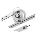 Universal Bevel Protractor With Accurate Engraving Suitable For Precision Machining Tasks