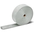 Exhaust Header Catback Turbo Manifold Downpipe Heat Wrap White Silicate Fiber 50 Ft Length 2 In Width Withstands 2500 Degrees 