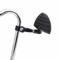 Hk Group Motorcycle Black 360 Adjustable Peg Mounting Kit U Shape Footrest Foot Pegs For V-star Roadstar Suzuki Boulevard