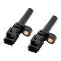 Abs Speed Sensors For Dodge Ram 1500 2007 2008 2009 2010 Rear Center Driver And Passenger Side Pair Differential Mounted 