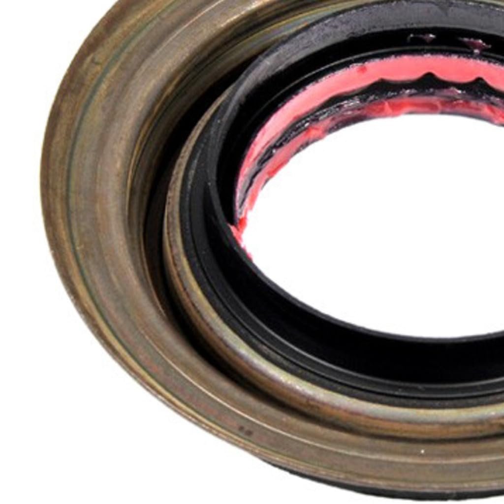 Pinion Gear Seal For Buick Rainier 2004 2007 1 65 In Inside Diameter Steel And Rubber Round Rim Black Gold
