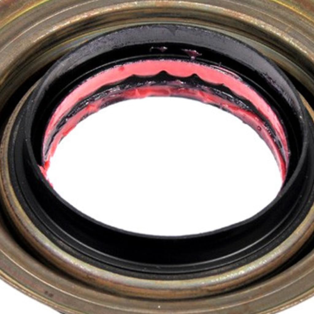 Pinion Gear Seal For Buick Rainier 2004 2007 1 65 In Inside Diameter Steel And Rubber Round Rim Black Gold