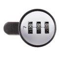 Recpro Rv Combination Cam Lock For 5 8 Thick Door 3-digit 3 4 Cylinder Replacement Baggage Box Cabinet And More 2-pack Chrome