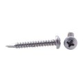 Prime-line Sheet Metal Screws Self-drilling Pan Head Phillips Drive 6 X 1 In 50 Pack 