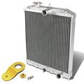 Full Aluminum 2-row 42mm Radiator Bundle With Gold Stay Mount Bracket For Civic 92-00 Del Sol 93-97 Integra 94-01 Manual 