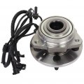 Front Wheel Hub Assembly Fit For 2002-2005 Jeep Liberty 2006-2007 5 Lugs W Abs Bearing 513176 1