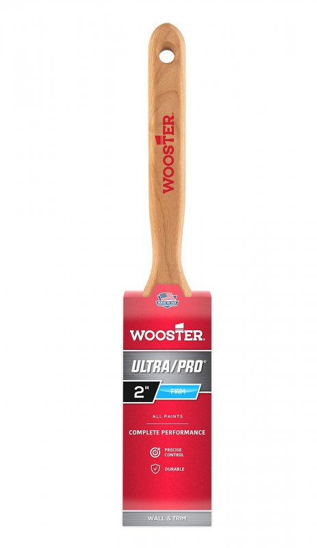 4175-2 Paintbrush 2 In Synthetic Nylon And Polyester Blend With Sealed Maple Wood Handle Rust Resistant Steel Ferrule For All