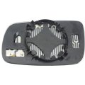 Passenger Side Mirror Glass For Volkswagen Gti 2006 2007 Heated Convex With Backing Plate Replacement 3b1857522a 