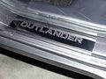 Qaa Is For 2007-2009 Mitsubishi Outlander 4 Piece Stainless Door Sill Trim Includes Logo Cut Out Ds27010 