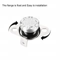 Uxcell Ksd301 Thermostat 90a 194a F 10a N C Adjust Snap Disc Temperature Switch For Microwave Oven Coffee Maker 2pcs