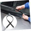 Supvox 100 Pcs Adhesive Strip Replacement Rubber Wiper Blades Automobile Boneless Universal Silicone Windshield Wipers Vehicle