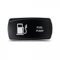 Ch4x4 Rocker Switch Fuel Pump Symbol 5 Horizontal Blue Led