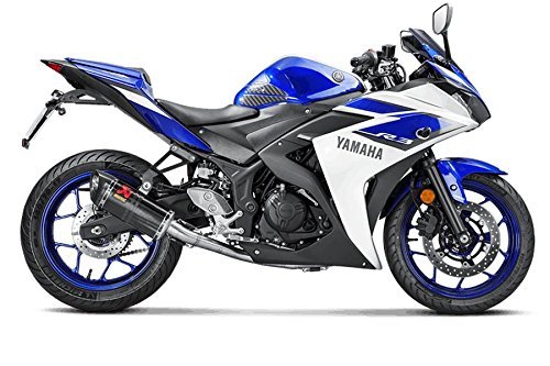 Muffler Bracket For Yamaha Yzf R3 2015 To 2017 Black Stainless Steel P-x179