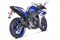 Muffler Bracket For Yamaha Yzf R3 2015 To 2017 Black Stainless Steel P-x179