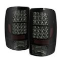 Led Tail Lights For Chevy Suburban Tahoe 1500 2500 00-06 Gmc Yukon Xl And Denali 01-06 Black Smoke Large Lift Gate Style Only 