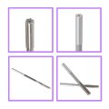 8pcs Hss H8 Chucking Reamer Set 3-10mm Straight Shank Machine Cutter Milling Kit For Lathe 